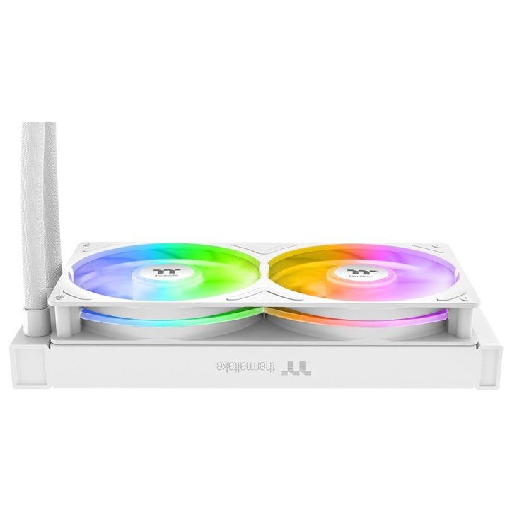 THERMALTAKE - TH240 V3 A-RGB Sync Snow - CL-W467-PL12SW-A - Watercooling AIO - Ventilateur 1x 240 mm ARGB - Blanc THERMALTAKE - TH240 V3 A-RGB Sync Snow - CL-W467-PL12SW-A - Watercooling AIO - Ventilateur 1x 240 mm ARGB - Blanc