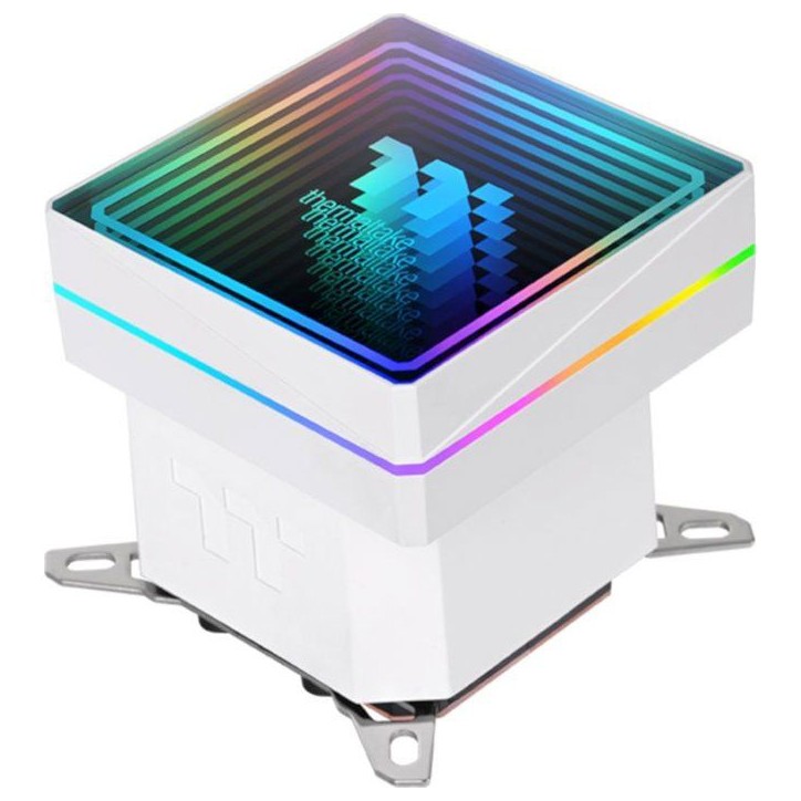 THERMALTAKE - TH360 V3 A-RGB Sync Snow - CL-W468-PL12SW-A - Watercooling AIO - Ventilateur 1x 360 mm ARGB - Blanc THERMALTAKE - TH360 V3 A-RGB Sync Snow - CL-W468-PL12SW-A - Watercooling AIO - Ventilateur 1x 360 mm ARGB - Blanc