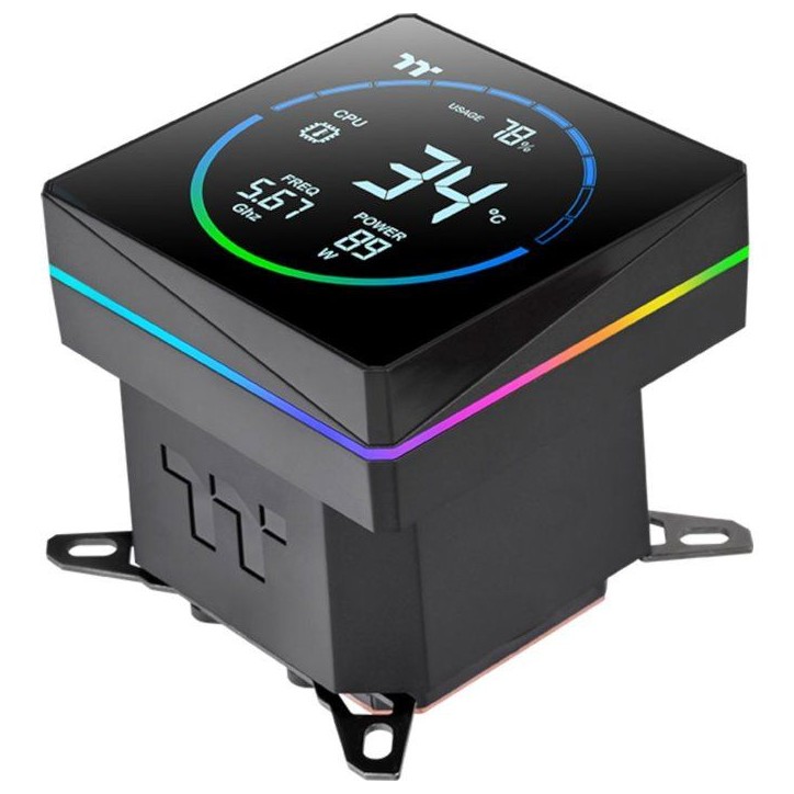 THERMALTAKE - TH360-S V3 A-RGB Sync - CL-W470-PL12SW-A - Watercooling AIO - Ventilateur 1x 360 mm ARGB - Noir THERMALTAKE - TH360-S V3 A-RGB Sync - CL-W470-PL12SW-A - Watercooling AIO - Ventilateur 1x 360 mm ARGB - Noir