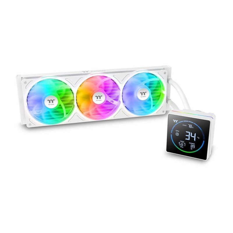 THERMALTAKE - TH360-S V3 A-RGB Sync Snow - CL-W472-PL12SW-A - Watercoo