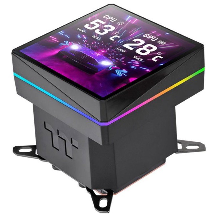 THERMALTAKE - TH360 V3 Ultra A-RGB Sync - CL-W474-PL12SW-A - Watercooling AIO - Ventilateur 1x 360 mm ARGB - Noir THERMALTAKE - TH360 V3 Ultra A-RGB Sync - CL-W474-PL12SW-A - Watercooling AIO - Ventilateur 1x 360 mm ARGB - Noir