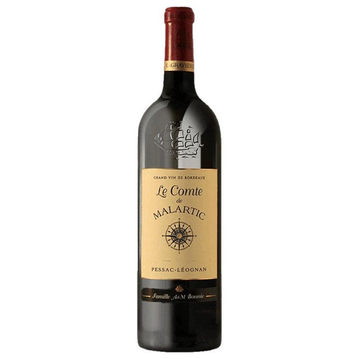 Le Comte de Malartic 2020 Pessac-Léognan - Vin rouge de Bordeaux