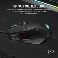 Ensemble Souris et tapis de souris Corsair M65 ULTRA PACK + MM100
