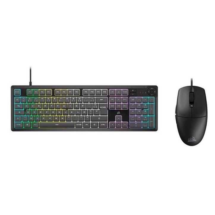 Ensemble Clavier et souris Corsair K55 CORE + M55-WIRED