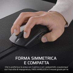 Ensemble Clavier et souris Corsair K55 CORE + M55-WIRED
