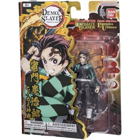Figurine articulée Ultimate Legends HD - BANDAI - Demon Slayer - Tanjiro Kamado - 12 cm