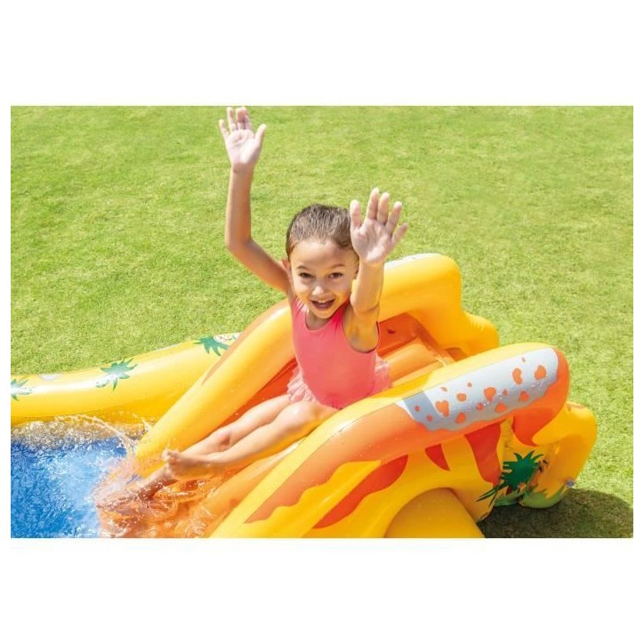 Piscine/Piscinette gonflable Aire de jeux Jurrasic INTEX - A partir de 2 ans - 272L - 6 balles colorées - 57444NP Piscine/Piscinette gonflable Aire de jeux Jurrasic INTEX - A partir de 2 ans - 272L - 6 balles colorées - 57444NP