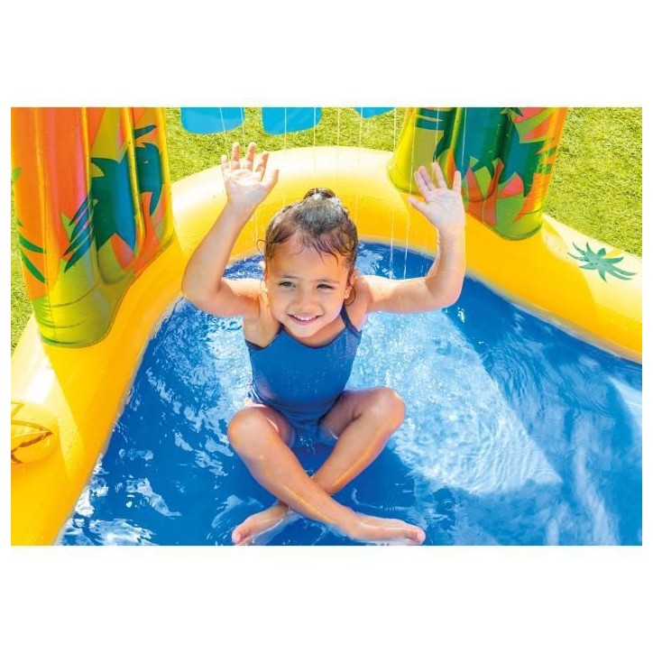 Piscine/Piscinette gonflable Aire de jeux Jurrasic INTEX - A partir de 2 ans - 272L - 6 balles colorées - 57444NP Piscine/Piscinette gonflable Aire de jeux Jurrasic INTEX - A partir de 2 ans - 272L - 6 balles colorées - 57444NP