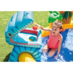 Piscine/Piscinette gonflable Aire de jeux Jurrasic INTEX - A partir de