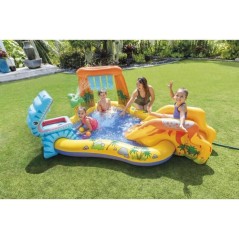 Piscine/Piscinette gonflable Aire de jeux Jurrasic INTEX - A partir de