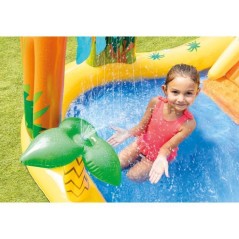 Piscine/Piscinette gonflable Aire de jeux Jurrasic INTEX - A partir de