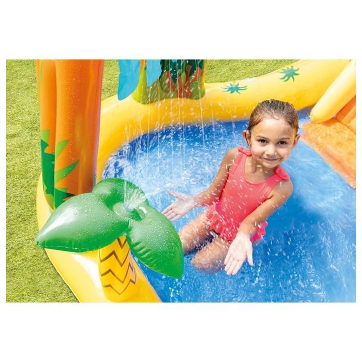 Piscine/Piscinette gonflable Aire de jeux Jurrasic INTEX - A partir de 2 ans - 272L - 6 balles colorées - 57444NP Piscine/Piscinette gonflable Aire de jeux Jurrasic INTEX - A partir de 2 ans - 272L - 6 balles colorées - 57444NP