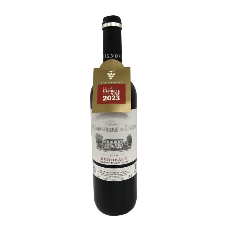 Château La Commanderie de Gombeau 2020 Bordeaux - Vin rouge de Bordea