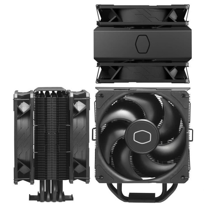 Refroidissement PC - COOLER MASTER - RR-S4KK-25DN-R1 - Hyper 212 Black X Duo Refroidissement PC - COOLER MASTER - RR-S4KK-25DN-R1 - Hyper 212 Black X Duo