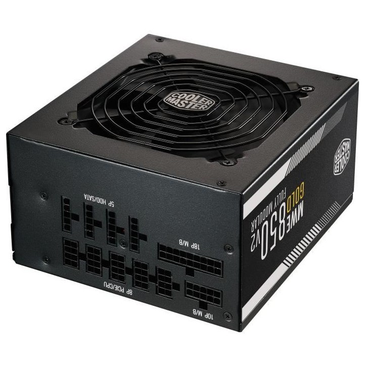 Bloc d'alimentation - COOLER MASTER - MWE Gold V2 - 850 W Bloc d'alimentation - COOLER MASTER - MWE Gold V2 - 850 W