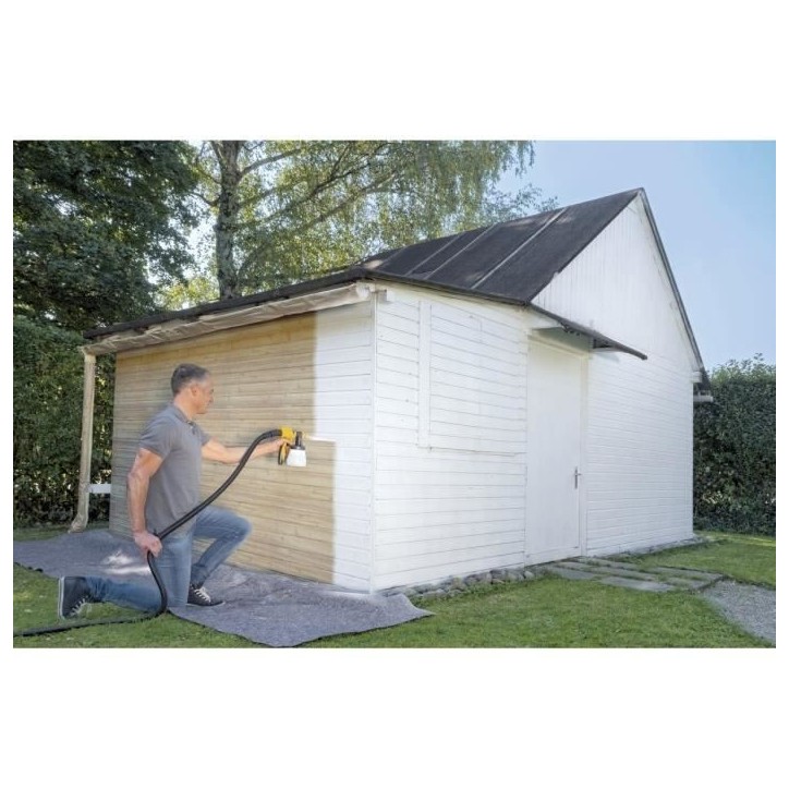 Pistolet a peinture basse pression universel WAGNER Sprayer W950 - Succion directe - Tous types de peintures Pistolet a peinture basse pression universel WAGNER Sprayer W950 - Succion directe - Tous types de peintures