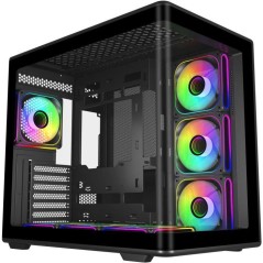 COOLER MASTER - Elite 600 Black 7*ARGB (7 Fan Version + Hub) - Boîtie