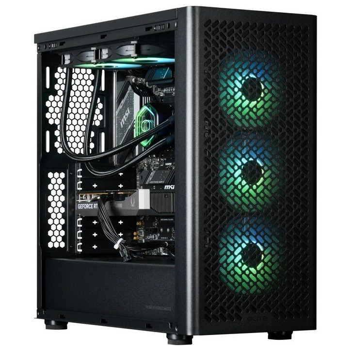 PC Gamer powered by COOLER MASTER - Sans Windows - AMD Ryzen 8400F - RTX 5060 - RAM 32Go DDR5 - SSD 1To PC Gamer powered by COOLER MASTER - Sans Windows - AMD Ryzen 8400F - RTX 5060 - RAM 32Go DDR5 - SSD 1To