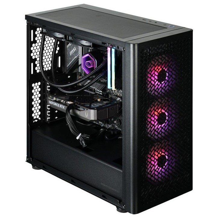 PC Gamer powered by COOLER MASTER - Sans Windows - AMD Ryzen 8400F - RTX 5060 - RAM 32Go DDR5 - SSD 1To PC Gamer powered by COOLER MASTER - Sans Windows - AMD Ryzen 8400F - RTX 5060 - RAM 32Go DDR5 - SSD 1To