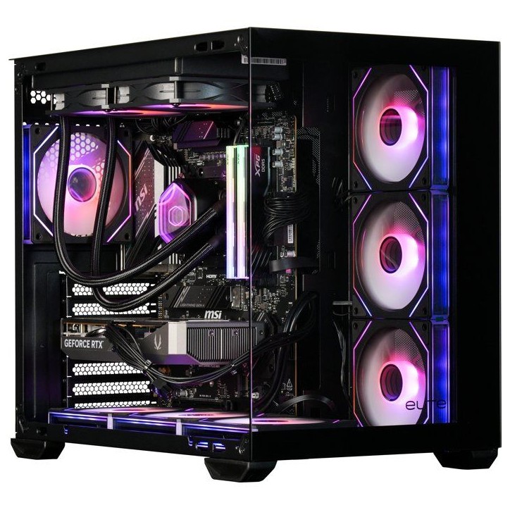 PC Gamer powered by COOLER MASTER - Sans Windows - AMD Ryzen 8700F - RTX 5060 - RAM 32Go DDR5 - SSD 1To