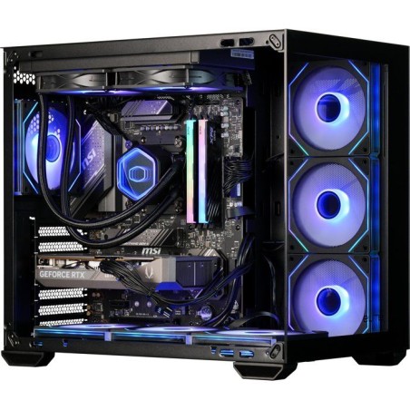 PC Gamer powered by COOLER MASTER - Sans Windows - AMD Ryzen 8700F - RTX 5060 - RAM 32Go DDR5 - SSD 1To