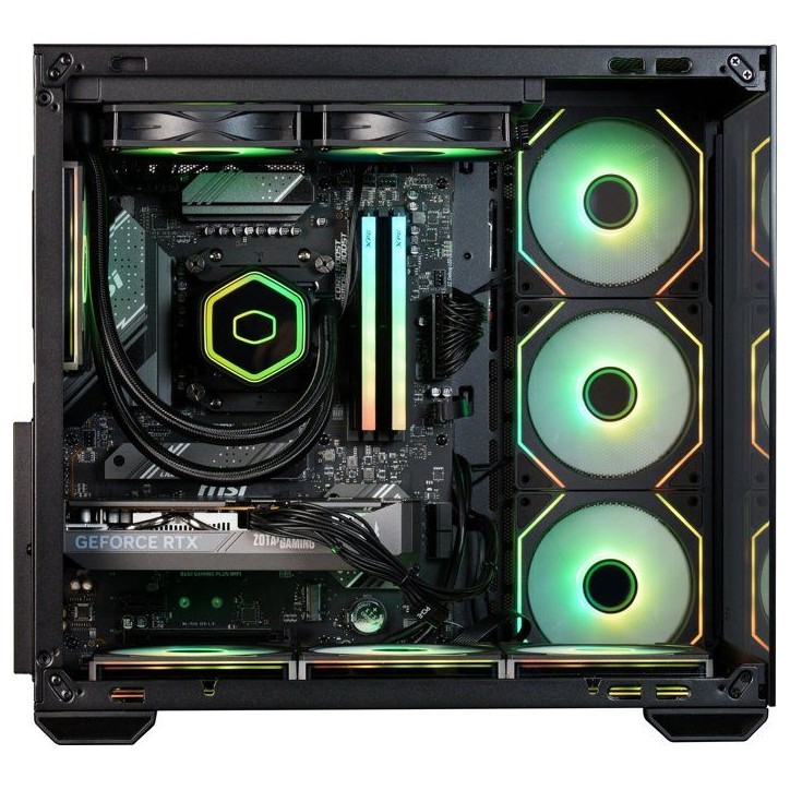PC Gamer powered by COOLER MASTER - Sans Windows - AMD Ryzen 8700F - RTX 5060 - RAM 32Go DDR5 - SSD 1To