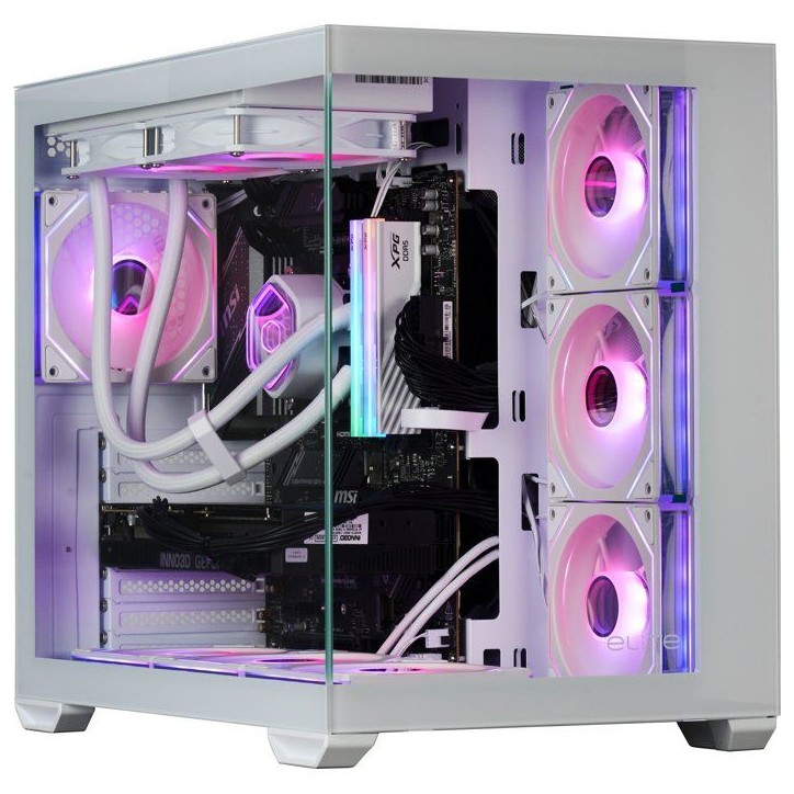 PC Gamer powered by COOLER MASTER - Sans Windows - AMD Ryzen 8700F - RTX 5060 Ti - RAM 32Go DDR5 - SSD 1To - Blanc PC Gamer powered by COOLER MASTER - Sans Windows - AMD Ryzen 8700F - RTX 5060 Ti - RAM 32Go DDR5 - SSD 1To - Blanc