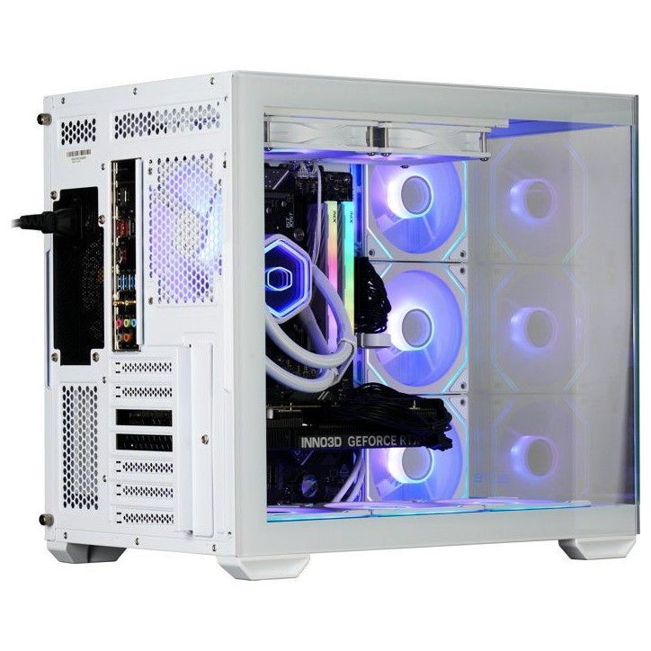 PC Gamer powered by COOLER MASTER - Sans Windows - AMD Ryzen 8700F - RTX 5060 Ti - RAM 32Go DDR5 - SSD 1To - Blanc PC Gamer powered by COOLER MASTER - Sans Windows - AMD Ryzen 8700F - RTX 5060 Ti - RAM 32Go DDR5 - SSD 1To - Blanc