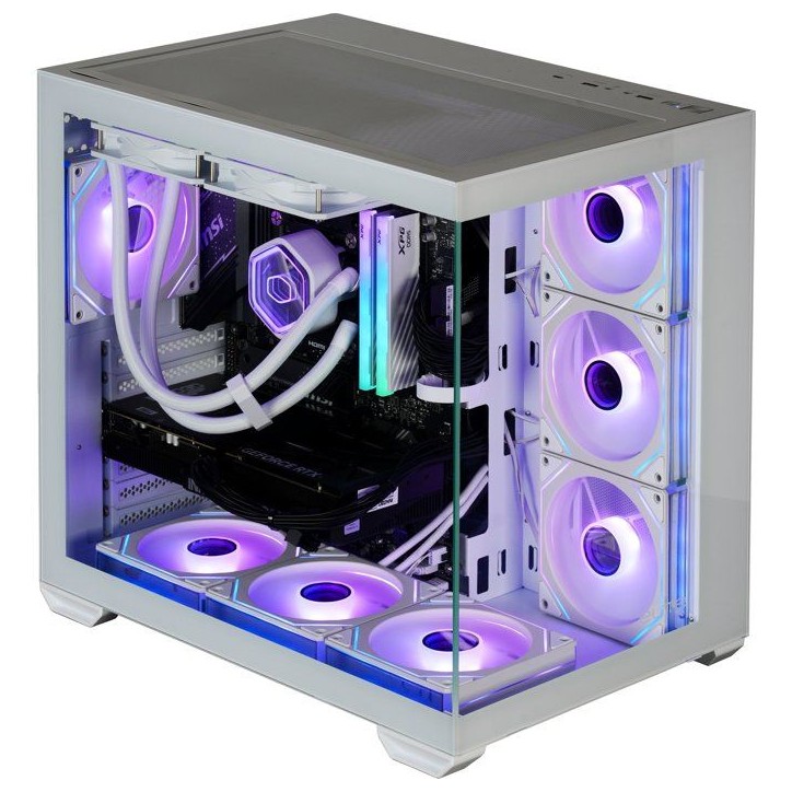 PC Gamer powered by COOLER MASTER - Sans Windows - AMD Ryzen 8700F - RTX 5060 Ti - RAM 32Go DDR5 - SSD 1To - Blanc PC Gamer powered by COOLER MASTER - Sans Windows - AMD Ryzen 8700F - RTX 5060 Ti - RAM 32Go DDR5 - SSD 1To - Blanc