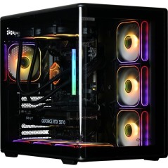 PC Gamer powered by COOLER MASTER - Sans Windows - AMD Ryzen 9600X - R