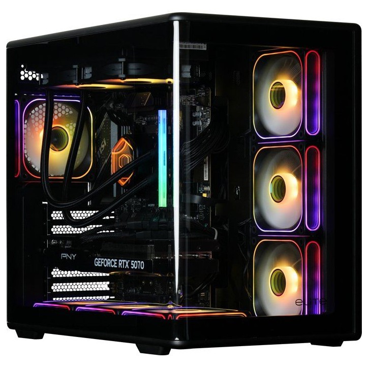 PC Gamer powered by COOLER MASTER - Sans Windows - AMD Ryzen 9600X - RTX 5070 12 Go - RAM 32Go DDR5 - SSD 2To PC Gamer powered by COOLER MASTER - Sans Windows - AMD Ryzen 9600X - RTX 5070 12 Go - RAM 32Go DDR5 - SSD 2To