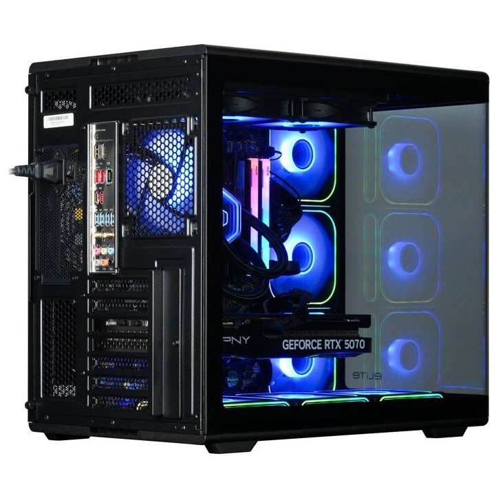PC Gamer powered by COOLER MASTER - Sans Windows - AMD Ryzen 9600X - RTX 5070 12 Go - RAM 32Go DDR5 - SSD 2To PC Gamer powered by COOLER MASTER - Sans Windows - AMD Ryzen 9600X - RTX 5070 12 Go - RAM 32Go DDR5 - SSD 2To