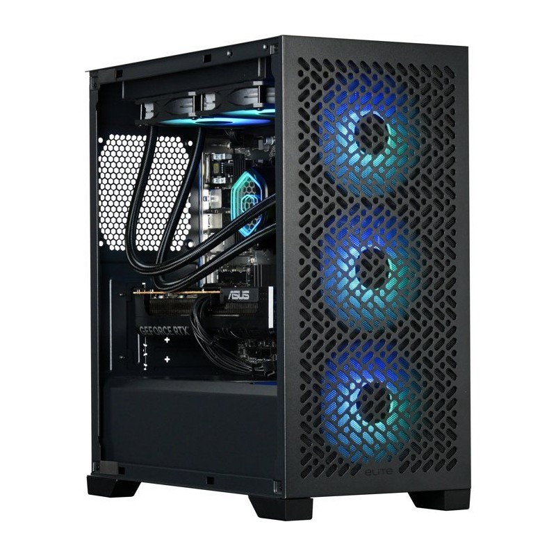 PC Gamer powered by COOLER MASTER - Sans Windows - AMD Ryzen 5500 - RT