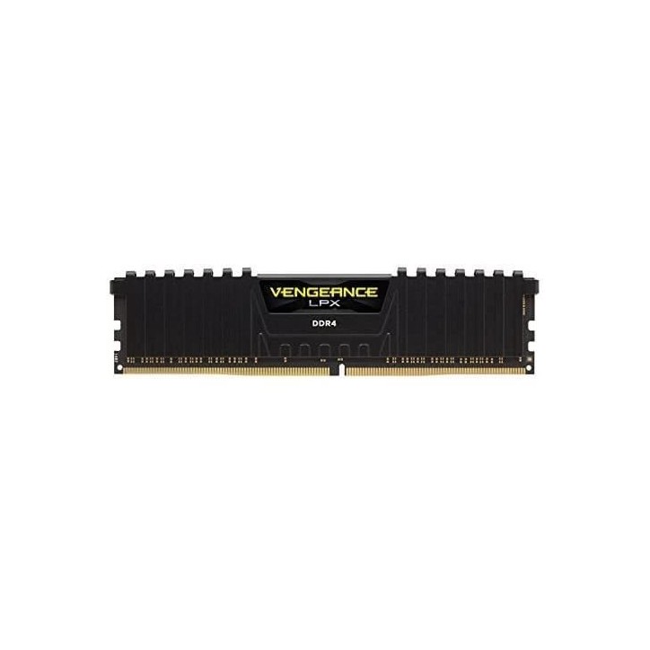 Mémoire RAM - CORSAIR - Vengeance LPX DDR4 - 16GB 2x8GB DIMM - 3200 MHz - 1.35V - Noir (CMK16GX4M2E3200C)