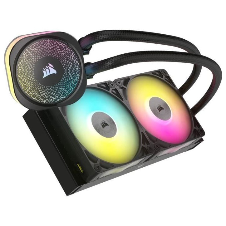 Watercooling - CORSAIR - iCUE LINK TITAN 240 RX - RGB - Noir Watercooling - CORSAIR - iCUE LINK TITAN 240 RX - RGB - Noir