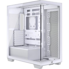 Boîtier PC - CORSAIR - Tempered Glass Mid-Tower 3500X - 17 cm - Blanc