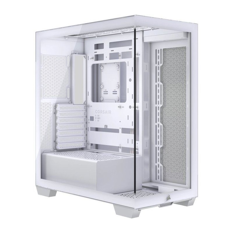 Boîtier PC - CORSAIR - Tempered Glass Mid-Tower 3500X - 17 cm - Blanc