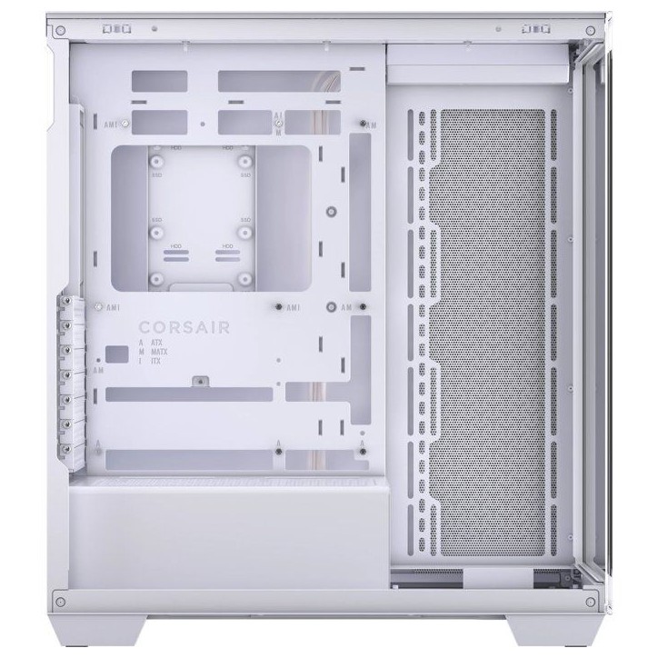 Boîtier PC - CORSAIR - Tempered Glass Mid-Tower 3500X - 17 cm - Blanc