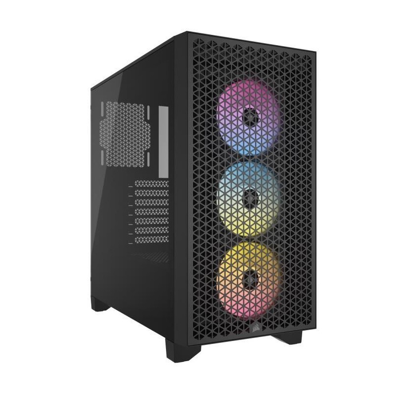 Boîtier PC - CORSAIR - 3000D RGB AIRFLOW - ATX Moyen-tour - 3 ventila
