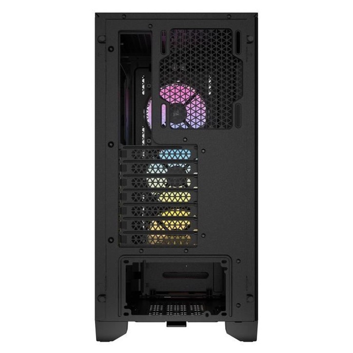 Boîtier PC - CORSAIR - 3000D RGB AIRFLOW - ATX Moyen-tour - 3 ventilateurs AR120 RGB - Noir Boîtier PC - CORSAIR - 3000D RGB AIRFLOW - ATX Moyen-tour - 3 ventilateurs AR120 RGB - Noir