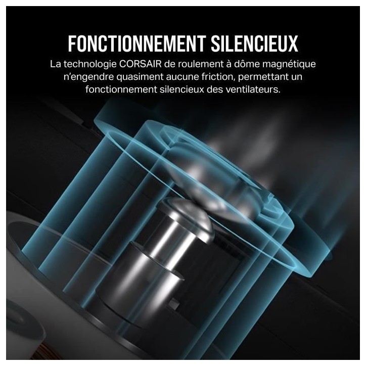 Refroidissement PC - CORSAIR - CO-9051012-WW - Kit de démarrage ventilateurs PWM 140 mm iCUE LINK RX140 Refroidissement PC - CORSAIR - CO-9051012-WW - Kit de démarrage ventilateurs PWM 140 mm iCUE LINK RX140