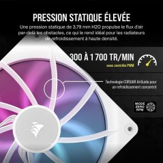 Refroidissement PC - CORSAIR - CO-9051023-WW - Kit d'extension ventila
