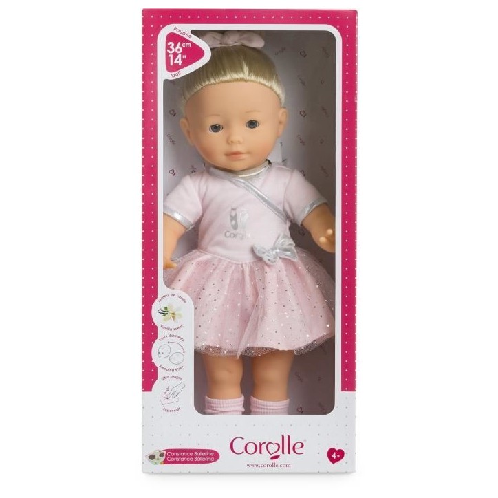 Poupée - COROLLE - Constance Ballerine - 36 cm - personnalisable - des 3 ans Poupée - COROLLE - Constance Ballerine - 36 cm - personnalisable - des 3 ans
