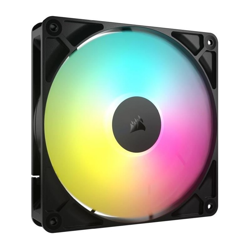 Ventilateur PC - CORSAIR - RS140 ARGB - 140mm - 330-1700 tr/min - Noir