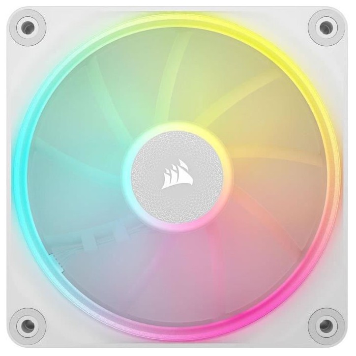 Refroidissement PC - CORSAIR - CO-9051029-WW - Kit de démarrage ventilateurs iCUE LINK LX120 RGB White Refroidissement PC - CORSAIR - CO-9051029-WW - Kit de démarrage ventilateurs iCUE LINK LX120 RGB White