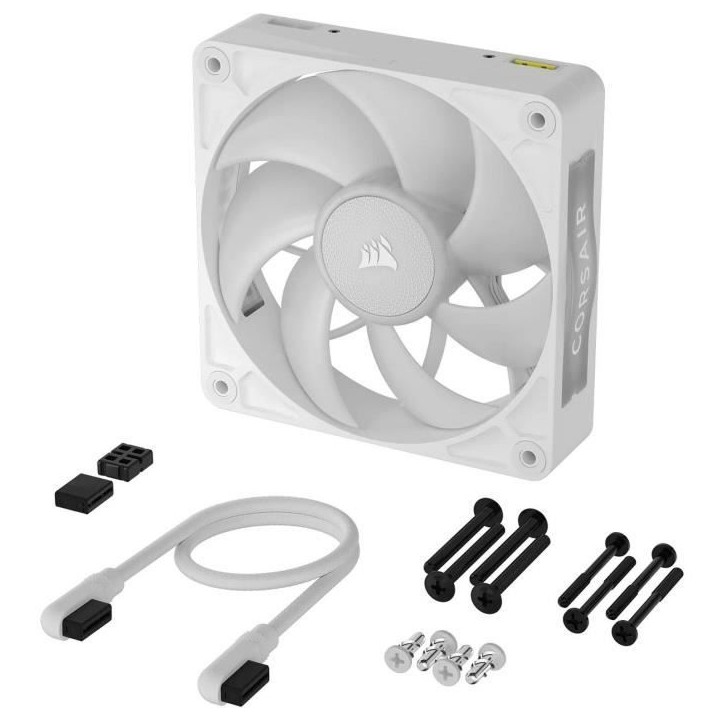 Refroidissement PC - CORSAIR - CO-9051037-WW - Kit de démarrage ventilateurs iCUE LINK RX120 RGB Max White Refroidissement PC - CORSAIR - CO-9051037-WW - Kit de démarrage ventilateurs iCUE LINK RX120 RGB Max White