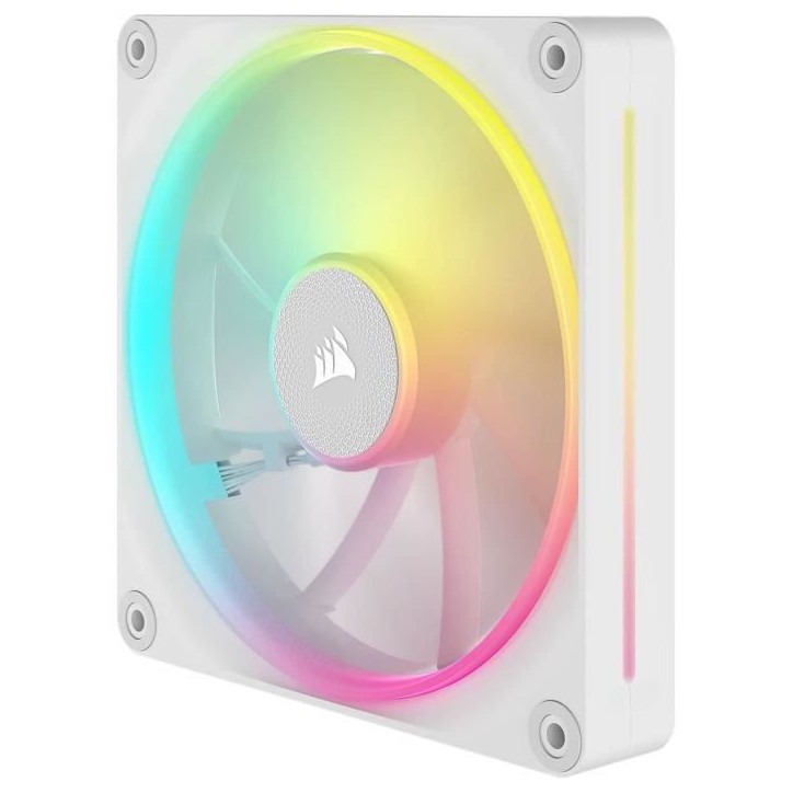 Refroidissement PC - CORSAIR - CO-9051032-WW - Kit de démarrage ventilateurs iCUE LINK LX140 RGB White Dual Fan