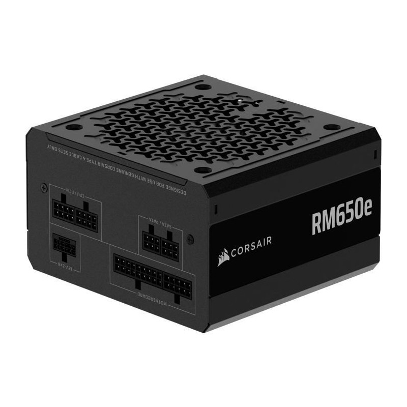 Alimentation PC - CORSAIR - RM650e - 650 Watts - Modulaire - Silencieu