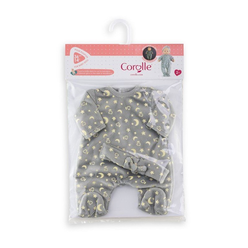 Pyjama - Corolle - Brille dans la Nuit - 36 cm - Étoiles phosphoresce