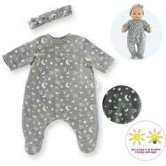 Pyjama - Corolle - Brille dans la Nuit - 36 cm - Étoiles phosphoresce